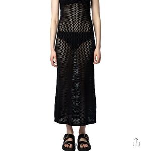 Zadig & Voltaire Black Maxi Dress